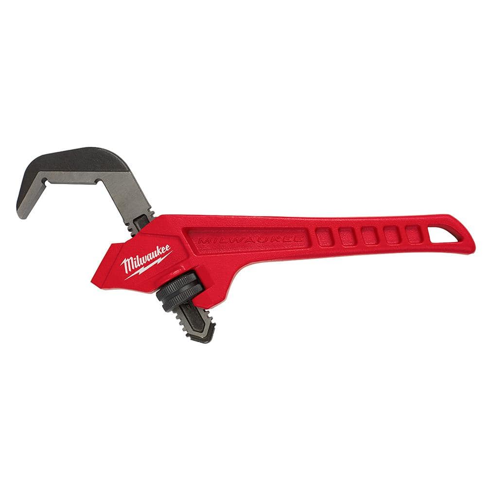 Milwaukee 12 in. Steel Offset Hex Pipe Wrench (3)