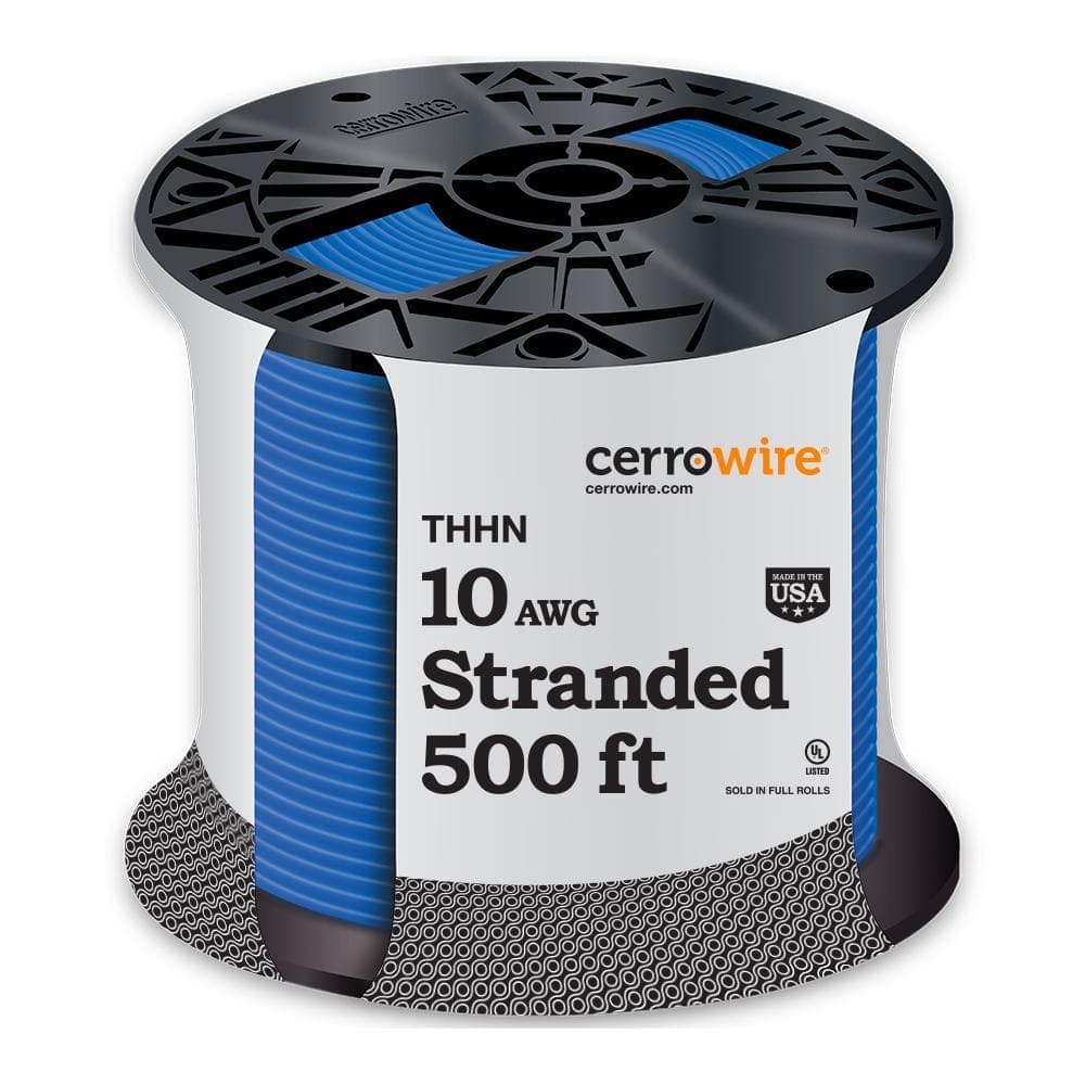 Cerrowire 10 Gauge Stranded Copper THHN Wire