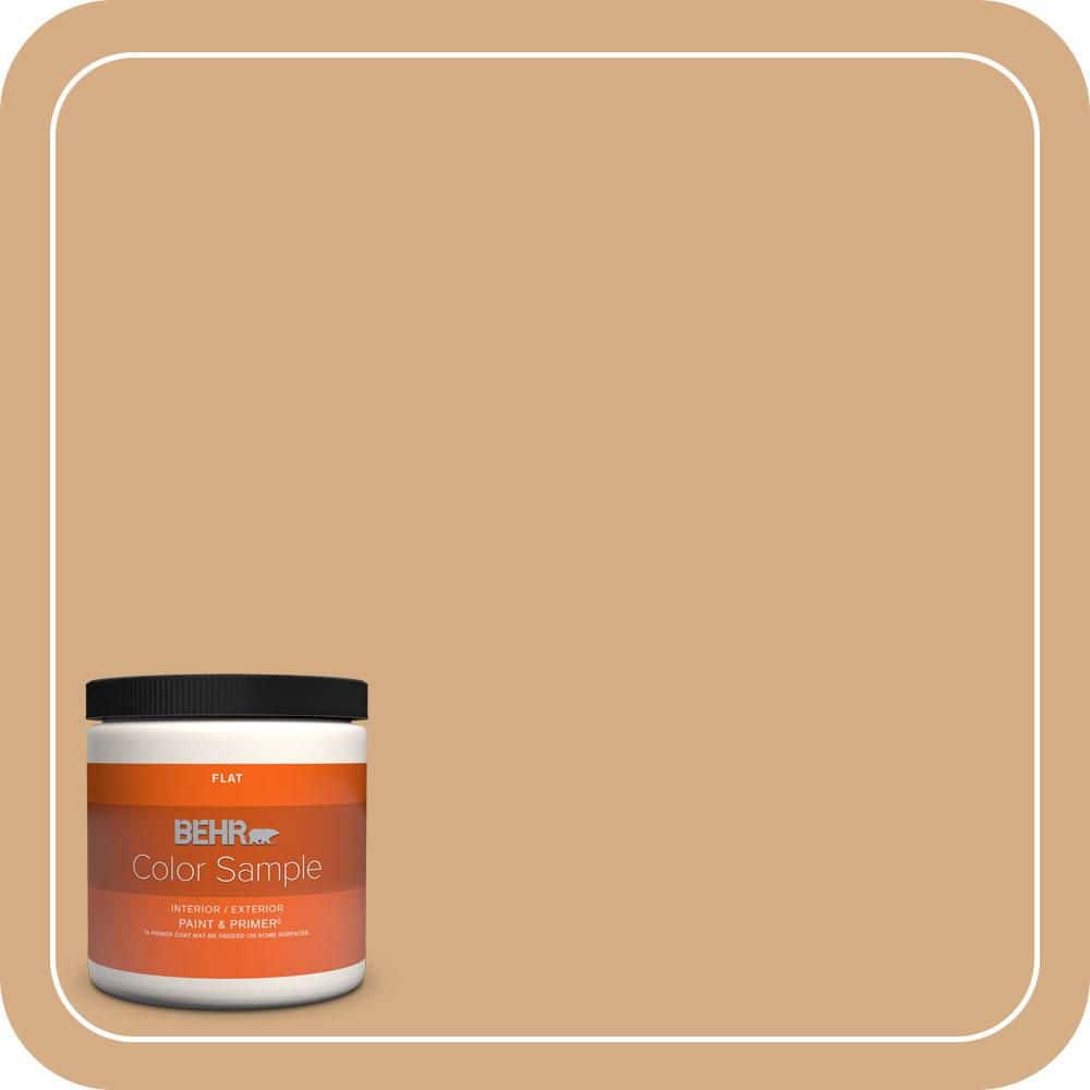 BEHR PREMIUM PLUS #BXC-67 Santa Fe Tan Enamel Low Odor & Primer (1)