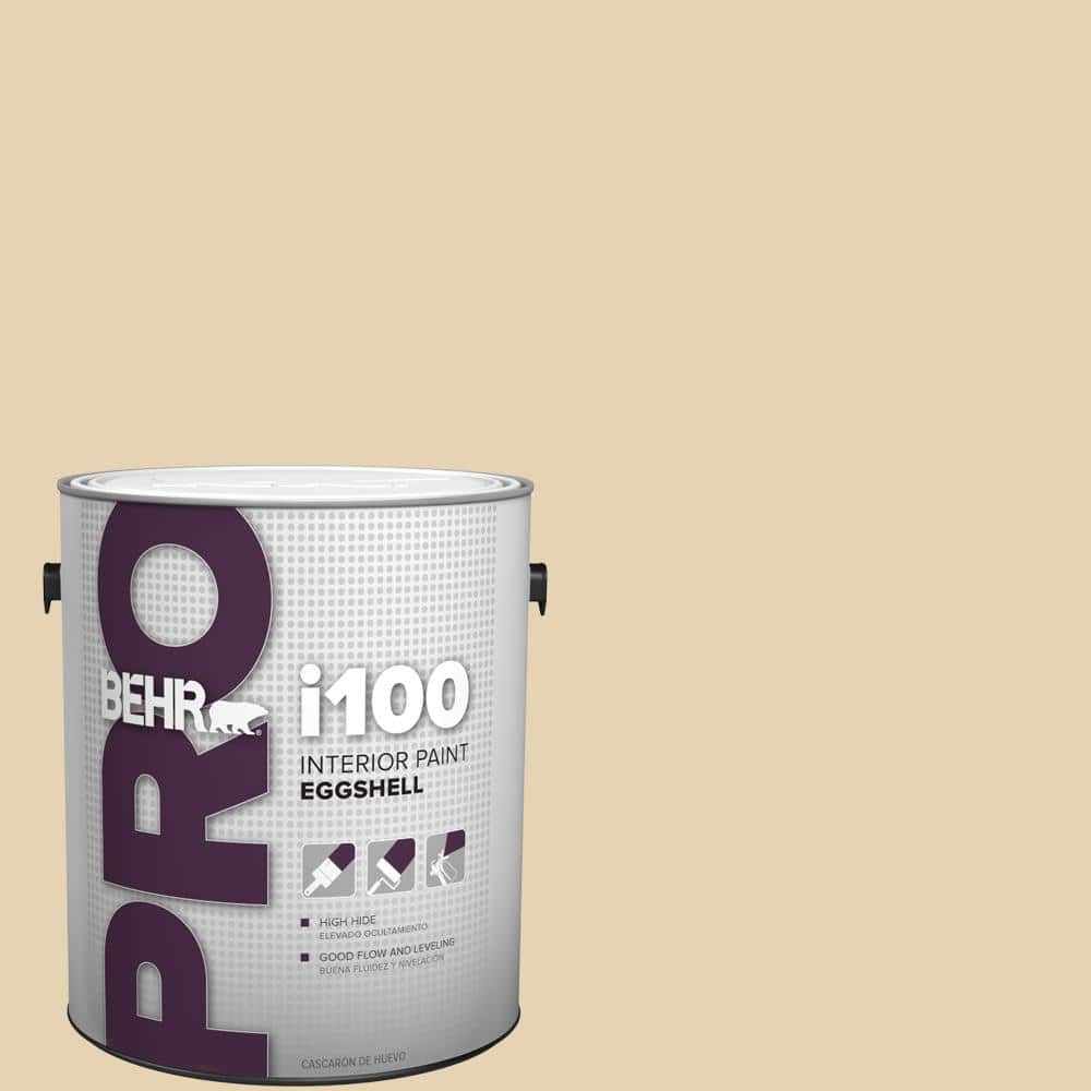 BEHR PRO 1 gal. #S310-2 Journal White Eggshell Interior Paint