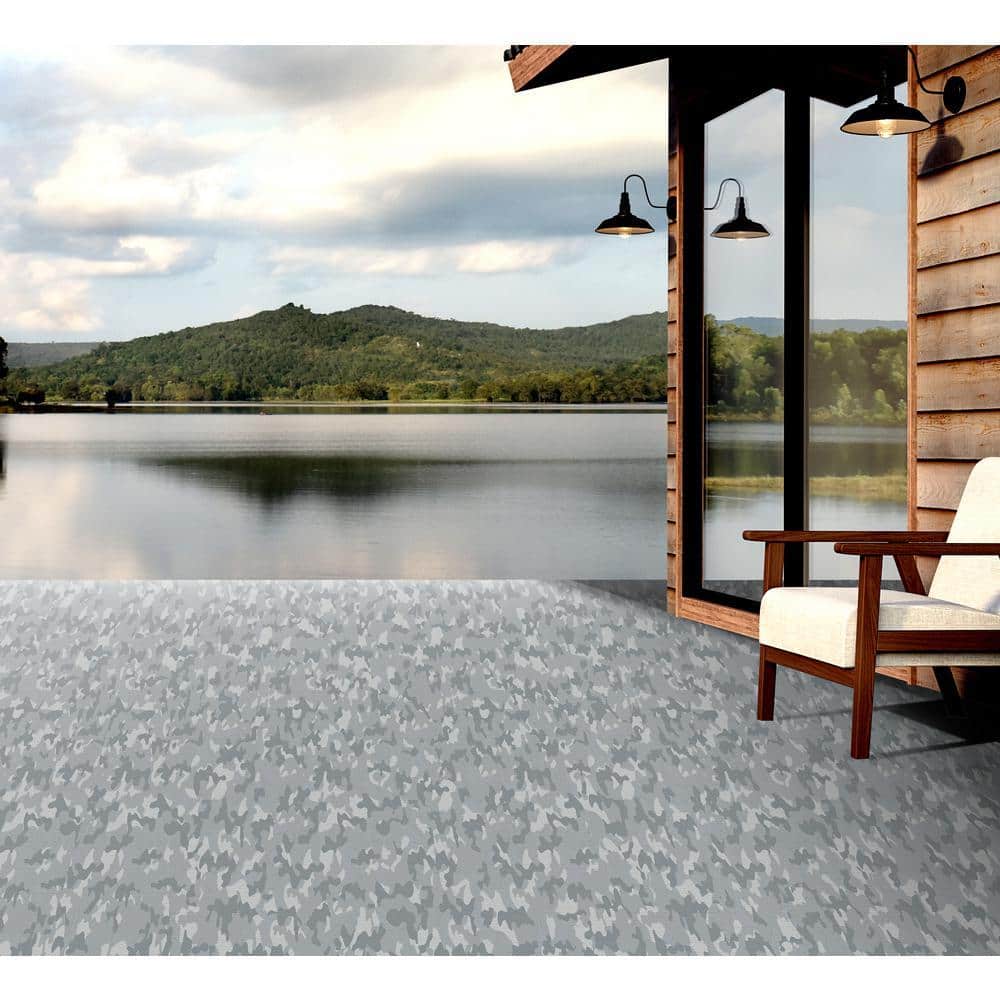 Dec-Tec 37 in. x 15 ft. DIY 60mil Camouflage Gray (3)