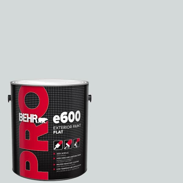 BEHR PRO 1 gal. #PPU26-12 Solemn Silence Flat Exterior Paint (2)