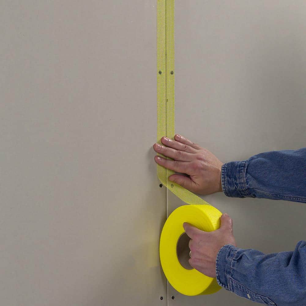 Saint-Gobain ADFORS FibaTape Standard Yellow 1-7/8 in. Self-Adhesive Mesh Drywall Joint Tape (2)
