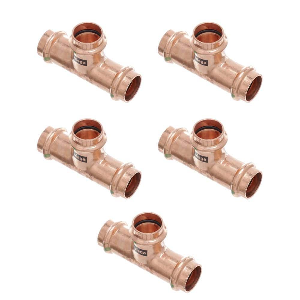 Viega ProPress 3/4 in. Press Copper Tee (5-Pack)