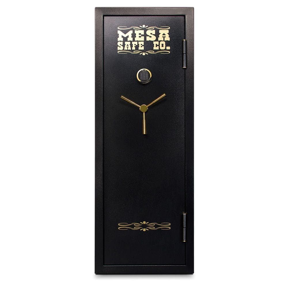 MESA 7.6 cu. ft. All Steel Burglary and Fire Safe with Electronic Lock, Black