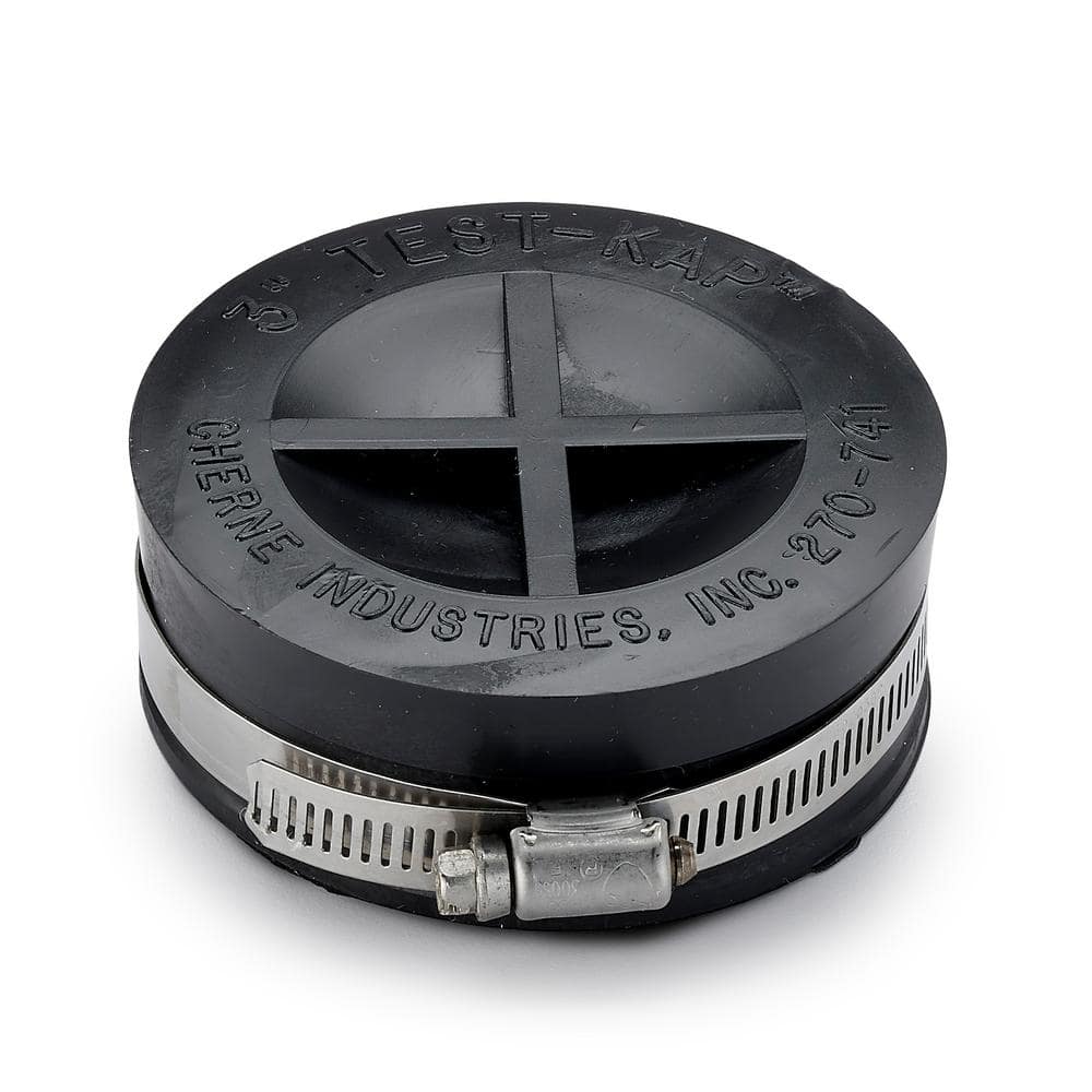 CHERNE 3 in. Plastic Pipe Cap