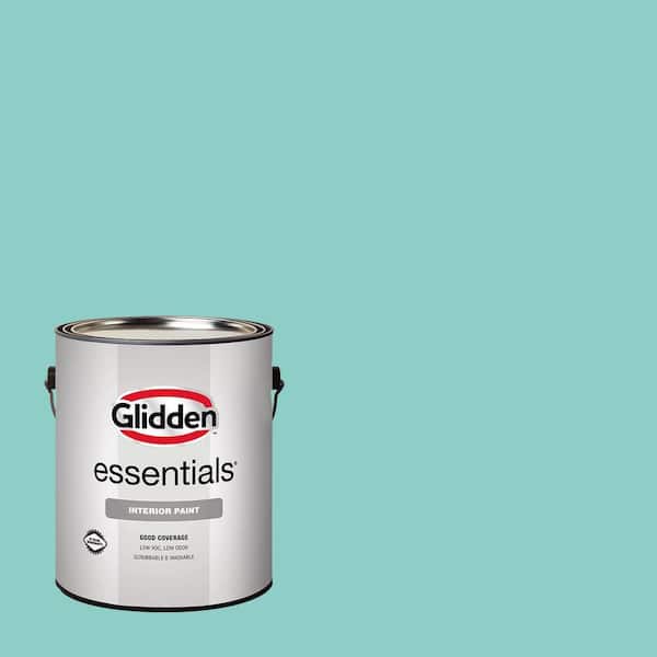 Glidden Essentials 1 gal. Tropical Holiday PPG1231-4 Flat Interior Paint