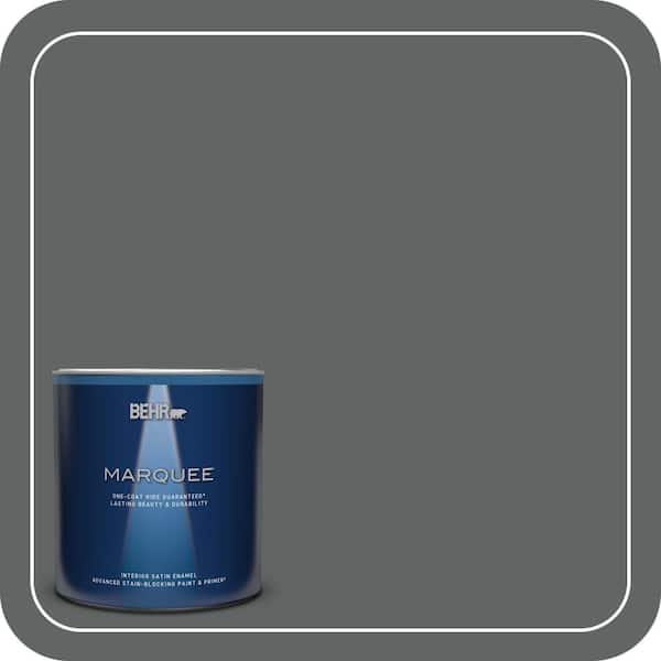 BEHR PREMIUM PLUS Home Decorators Collection #HDC-MD-28 Cordite Enamel Low Odor & Primer (4)