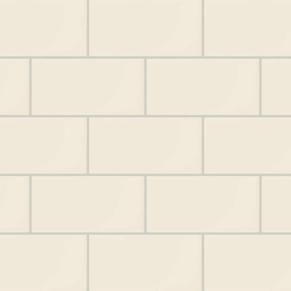 Daltile Restore Ivory 3 in. x 6 in. Matte Ceramic Wall Tile (12.5 sq. ft./Case)