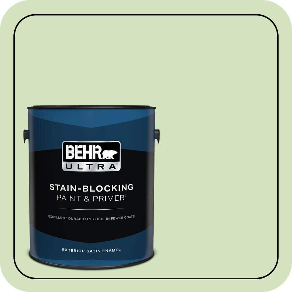BEHR ULTRA 1 gal. #P380-3 Irish Folklore Satin Enamel Exterior Paint & Primer