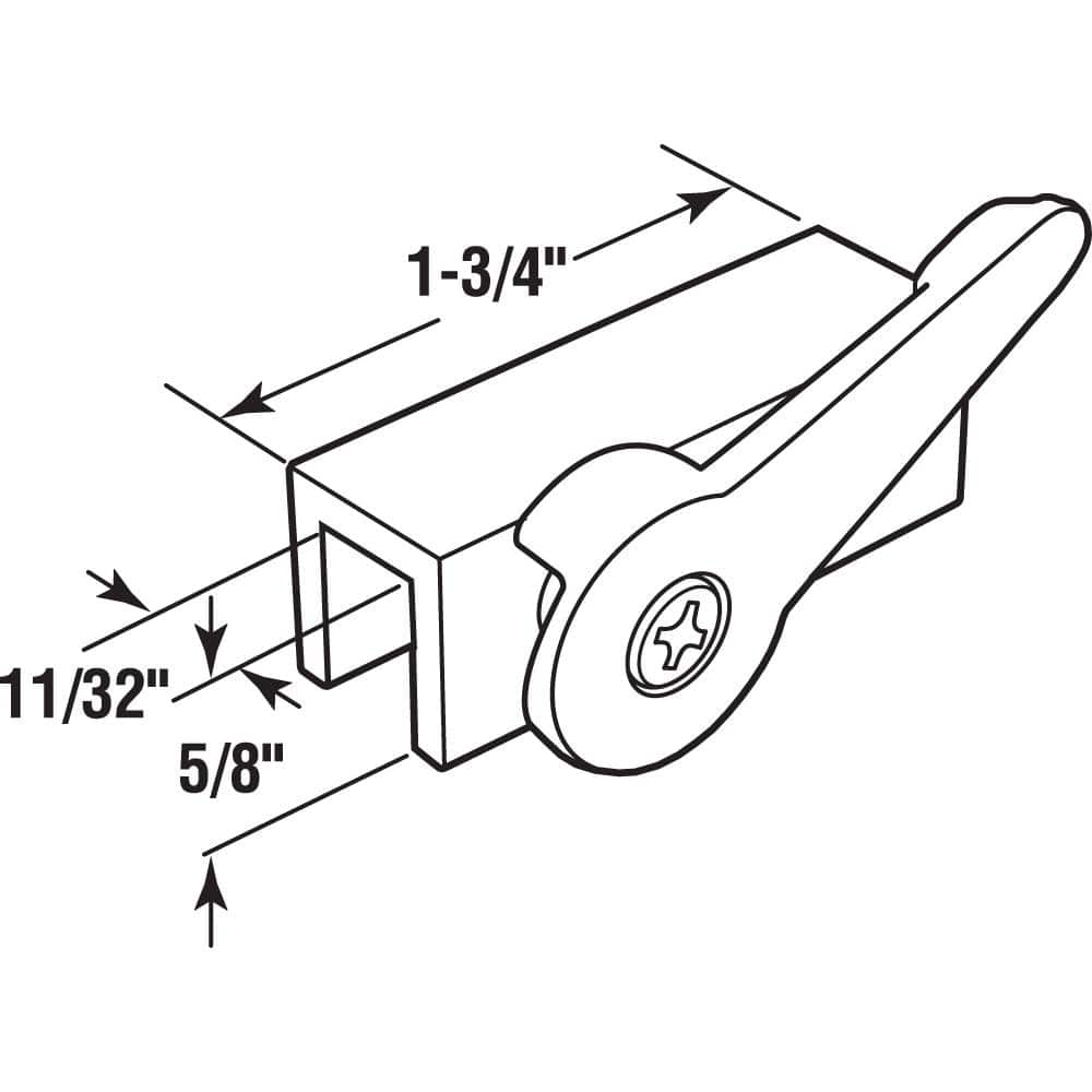 Prime-Line Extruded Aluminum, Cam Action Lock (2)