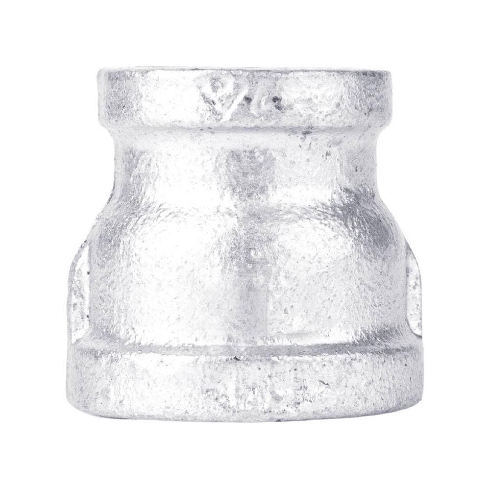 STZ 1/2 in. 1/4 in. Galvanized Iron Reducing Coupling (1)
