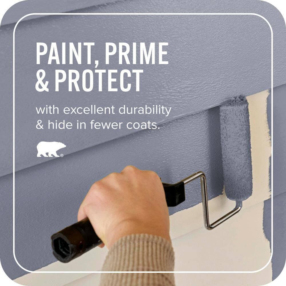 BEHR ULTRA 1 qt. #620F-5 Majestic Mount Satin Enamel Exterior Paint & Primer (3)