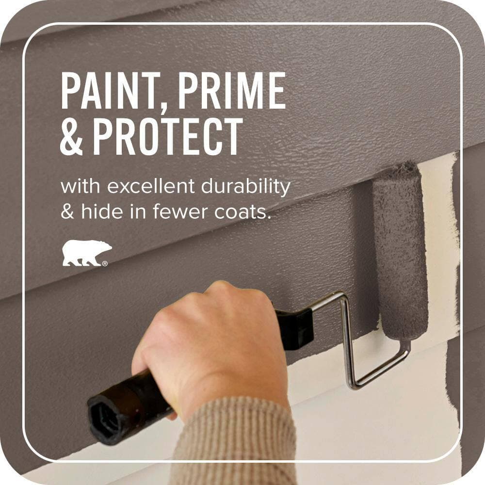 BEHR ULTRA 1 qt. #MQ2-44 Museum Flat Exterior Paint & Primer (3)