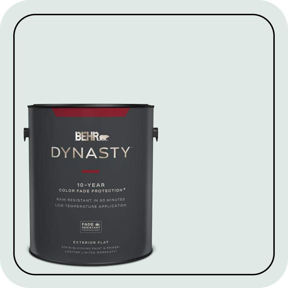 BEHR DYNASTY 1 gal. #PPU13-17 Fresh Day Flat Exterior Stain-Blocking Paint & Primer
