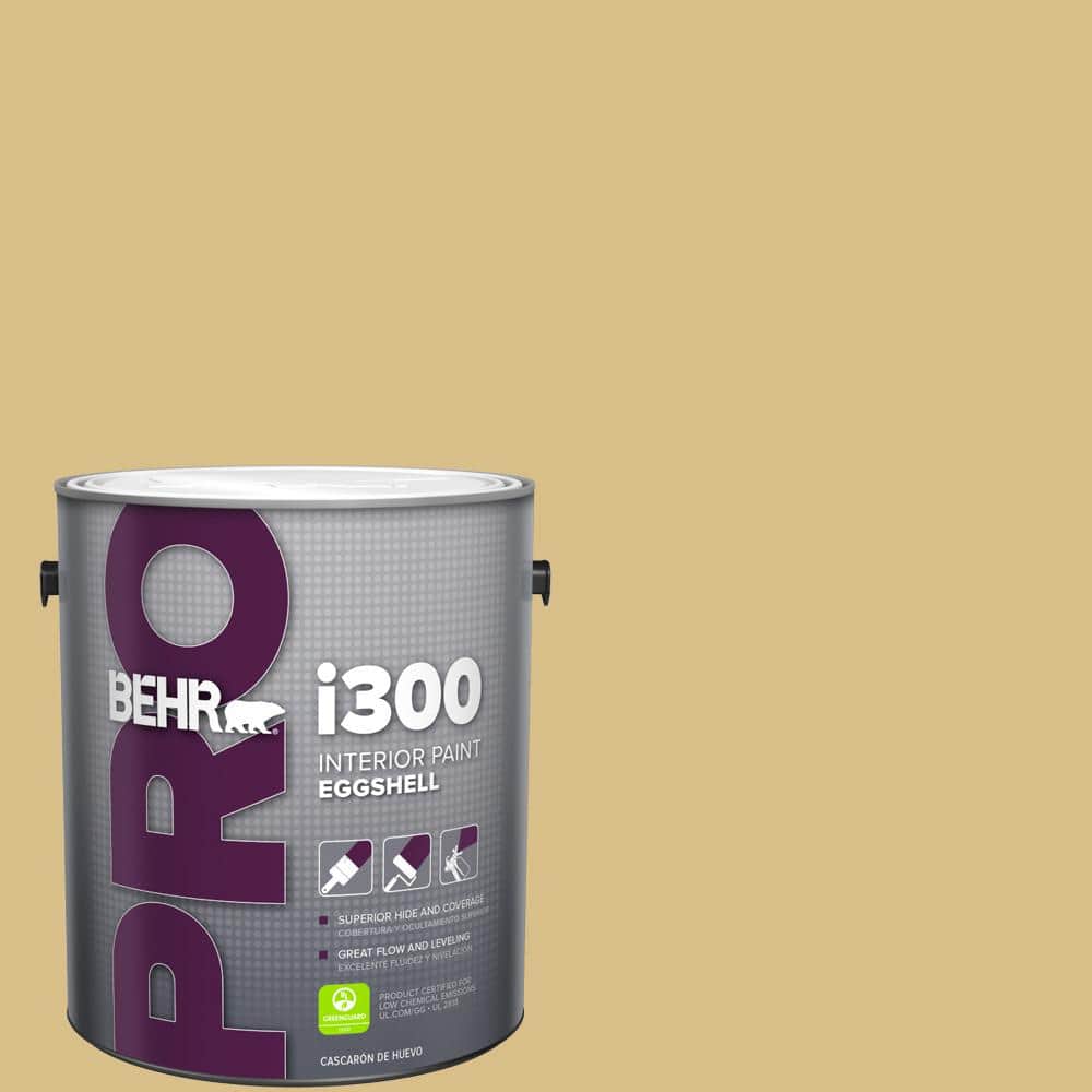 BEHR PRO 1 gal. #MQ2-18 Honey Tea Eggshell Interior Paint (1)