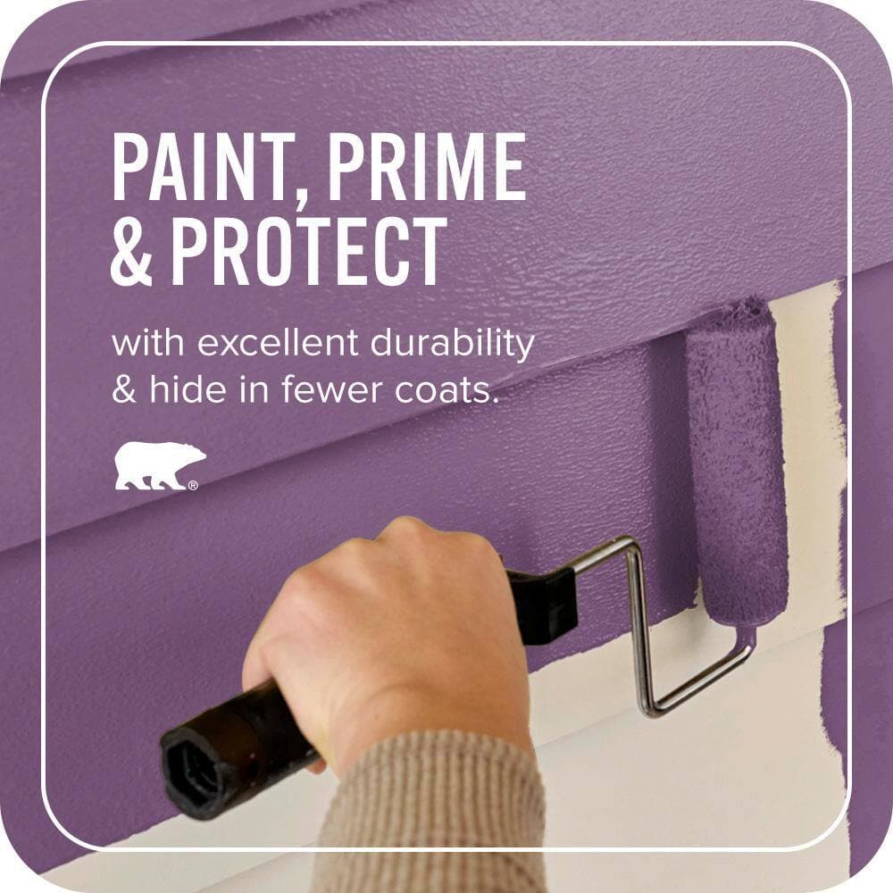 BEHR ULTRA 1 qt. #MQ4-62 Birthstone Satin Enamel Exterior Paint & Primer (3)