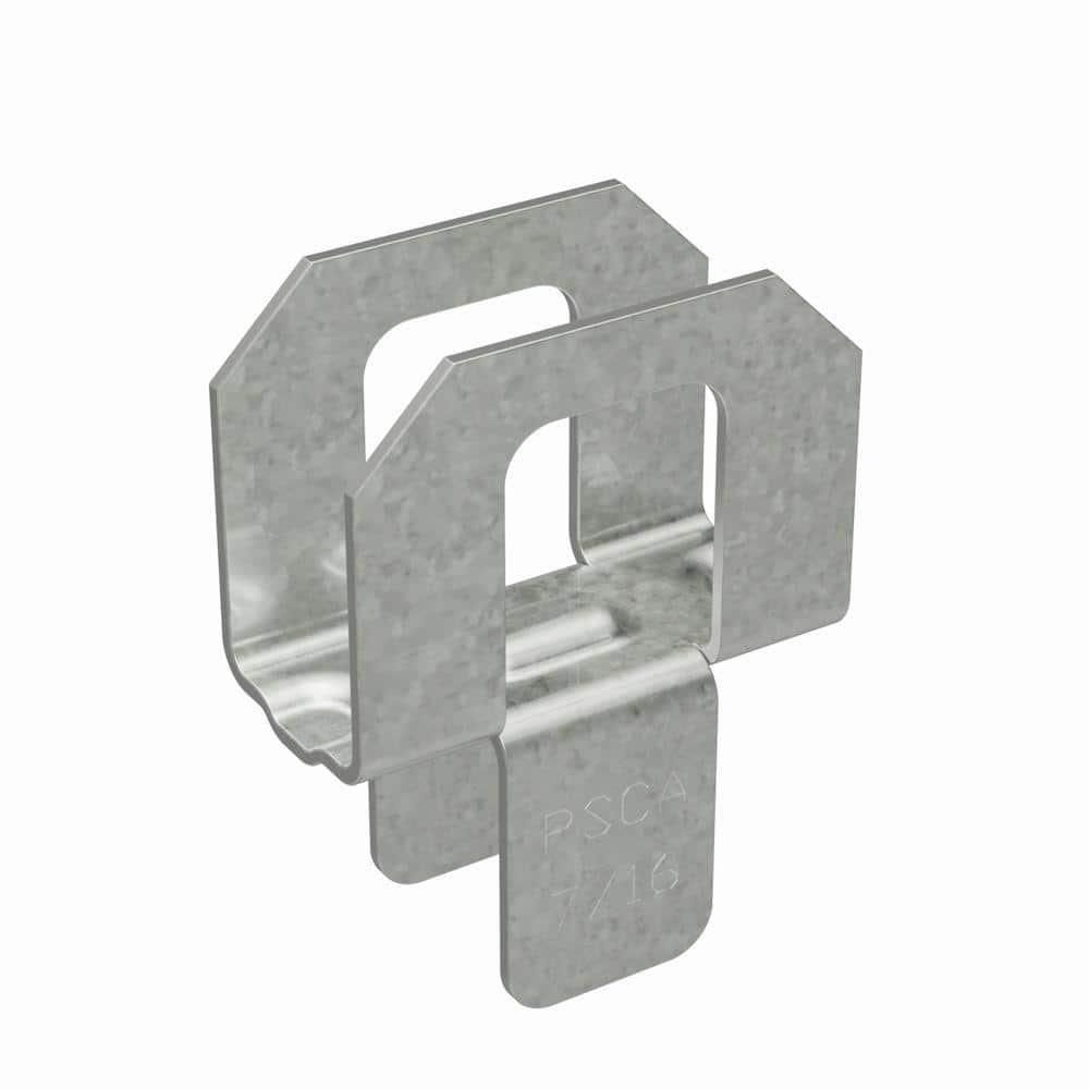 Simpson Strong-Tie PSCA 7/16 in. 20-Gauge Galvanized Panel Sheathing Clip (250-Qty) (1)