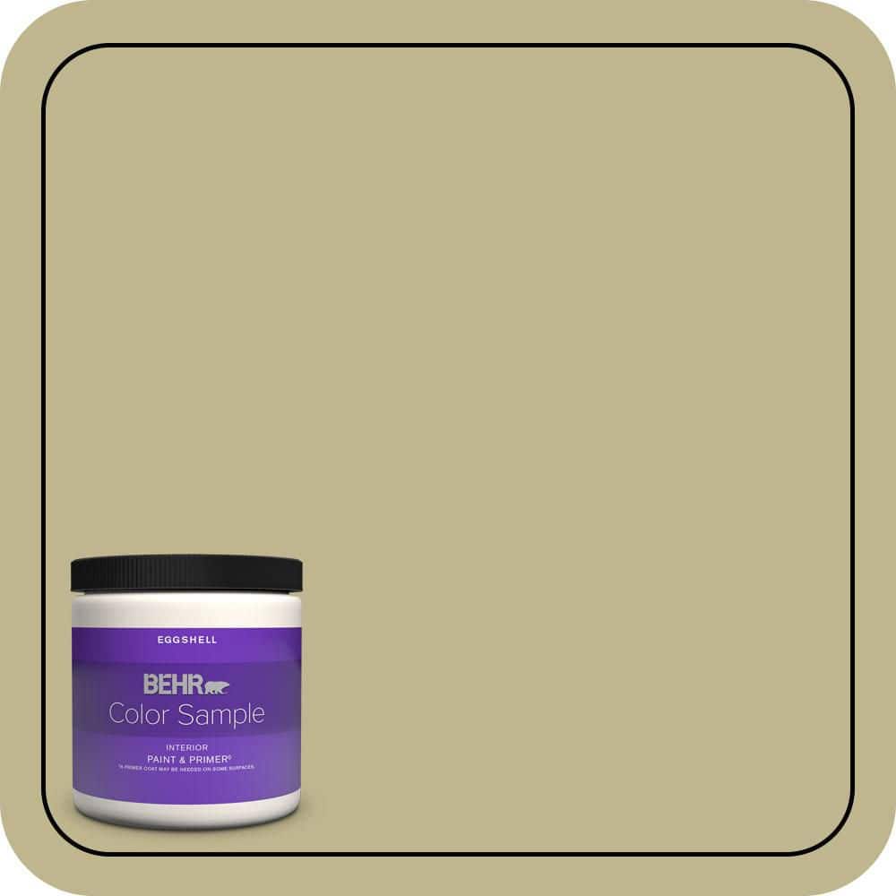 BEHR PREMIUM PLUS #ICC-68 Minced Ginger Enamel & Primer Color Sample (1)