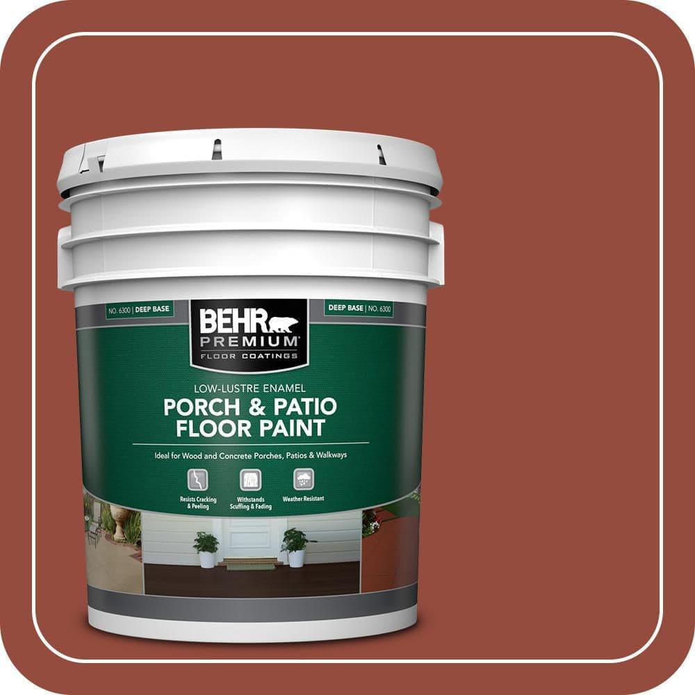 BEHR PREMIUM #S-H-200 Textured Low-Lustre Enamel Interior/Exterior Porch and Patio Anti-Slip Floor Paint (1)