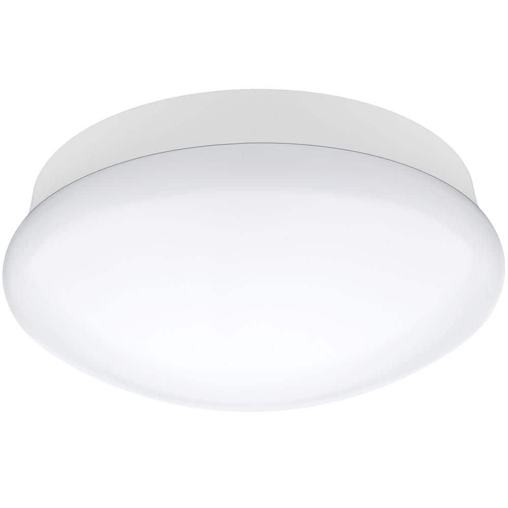 Commercial Electric Spin Light 11 in. Closet Light LED Flush Mount Ceiling Light 1600 Lumens 22W Bright White 4000K E26 Base or Hardwire (2)