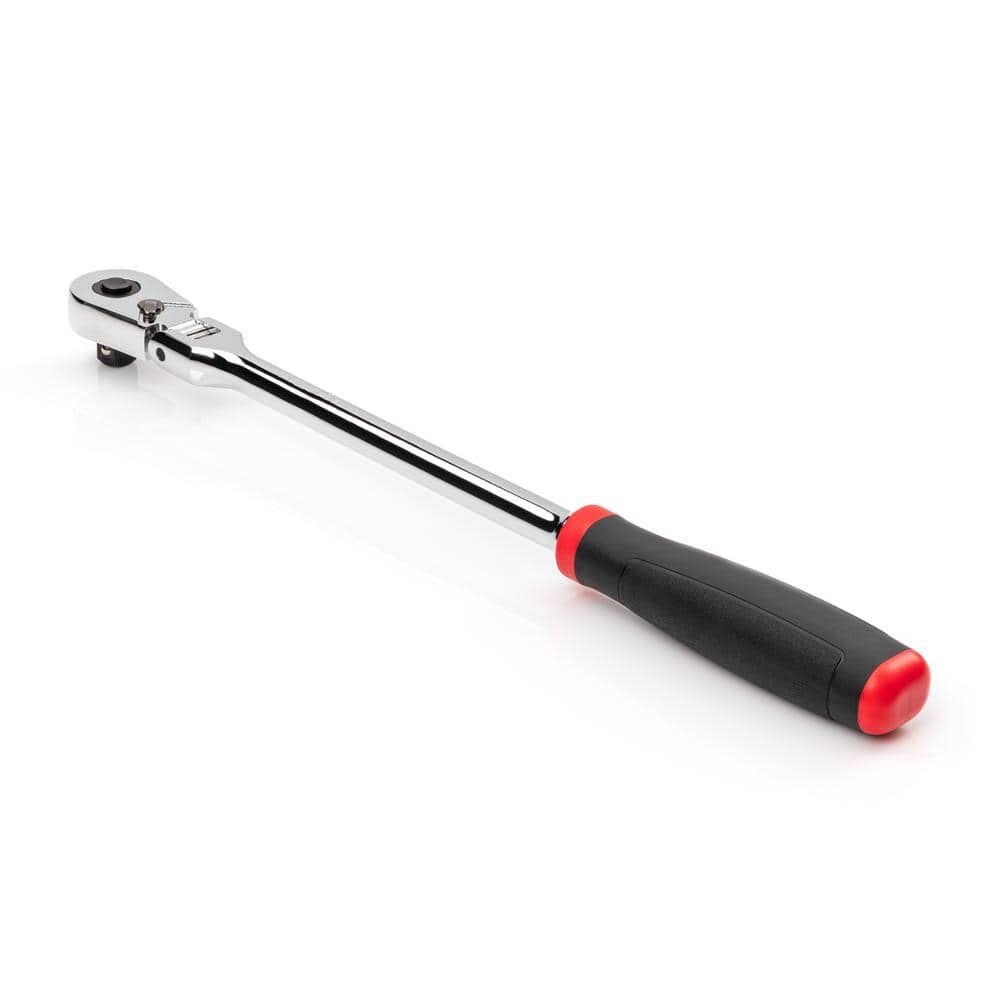 TEKTON 3/8 in. Drive x 12 in. Flex Head Quick-Release Comfort Grip Ratchet (3)