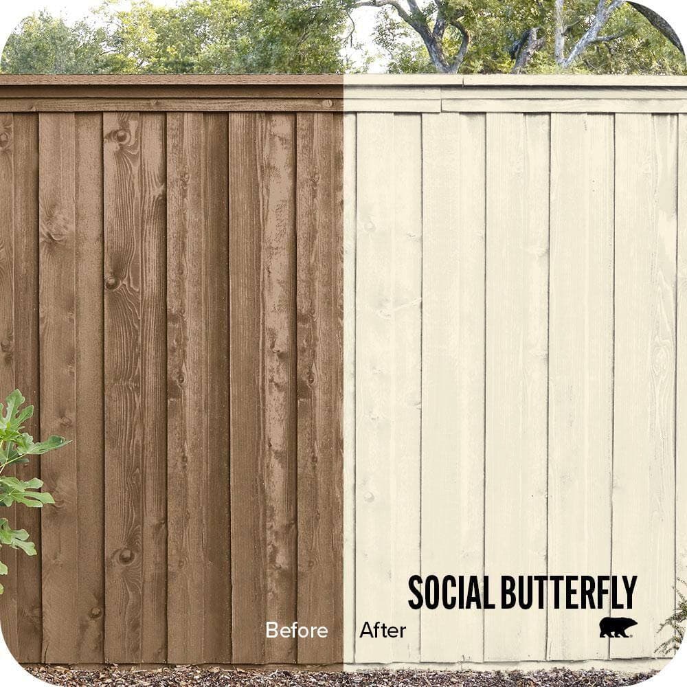 BEHR #360A-1 Color House and Fence Exterior Wood Stain (2)