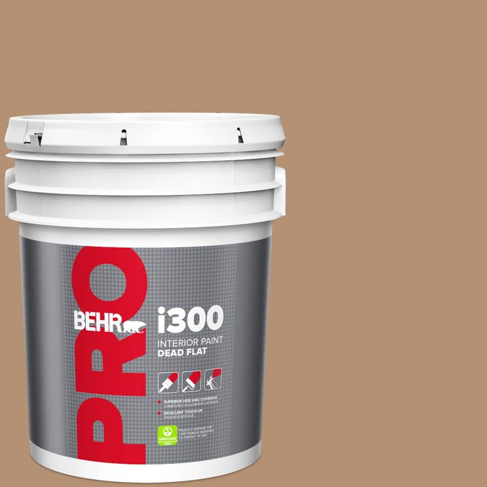 BEHR PRO 5 gal. #S240-5 Poncho Dead Flat Interior Paint