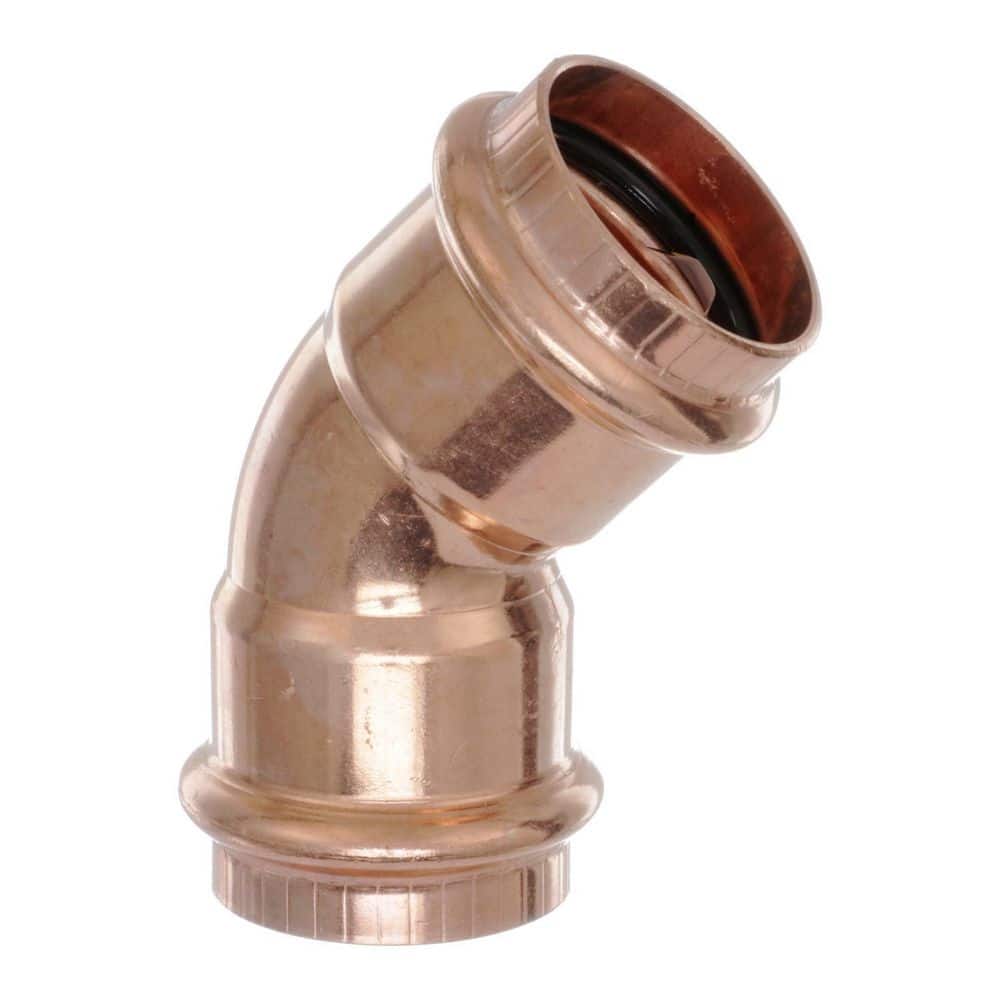 Viega ProPress 1-1/2 in. Press Copper 45-Degree Elbow