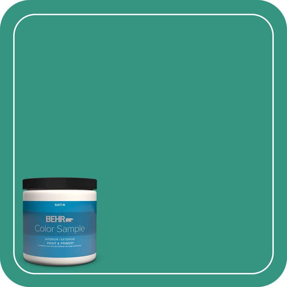 BEHR PREMIUM PLUS #P440-6 Esmeralda Enamel Low Odor & Primer (1)