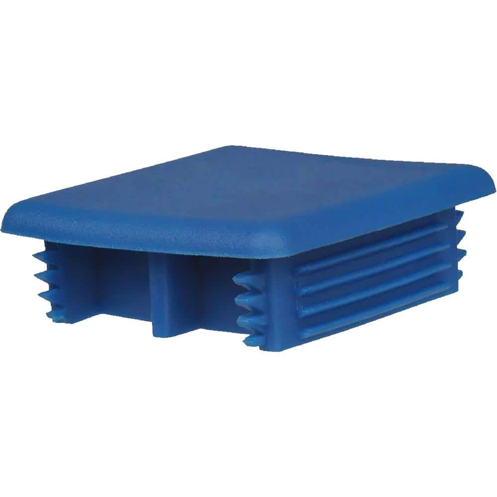 NEWHOUSE ELECTRIC Blue PVC Universal End Cap for 1-5/8 in. 12 Gauge Metal Strut Channels, 2-Pack (1)