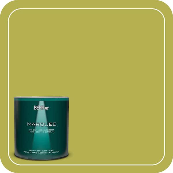 BEHR MARQUEE 1 qt. #P350-6 Laser Semi-Gloss Enamel Interior Paint & Primer (2)