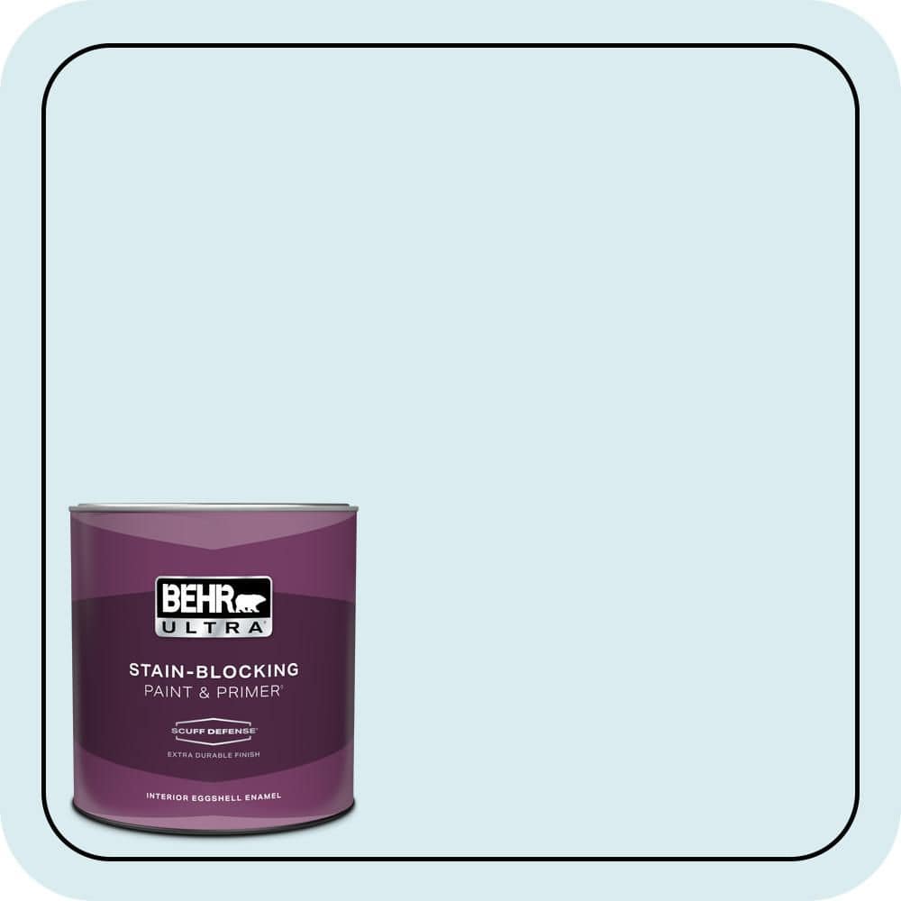 BEHR ULTRA 1 qt. #550C-1 Airy Extra Durable Eggshell Enamel Interior Paint & Primer