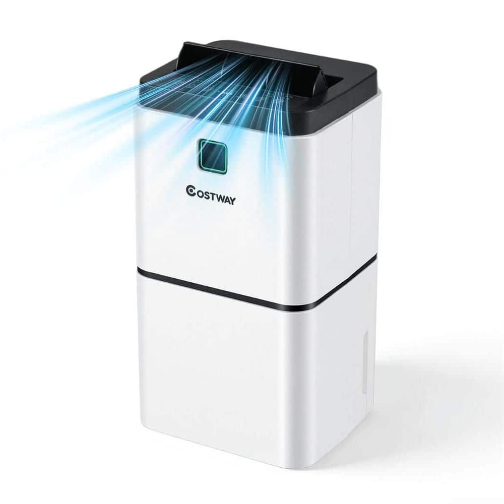 Costway 24-Pints 1500 Sq. Ft Dehumidifier For Medium To Large Room (2)