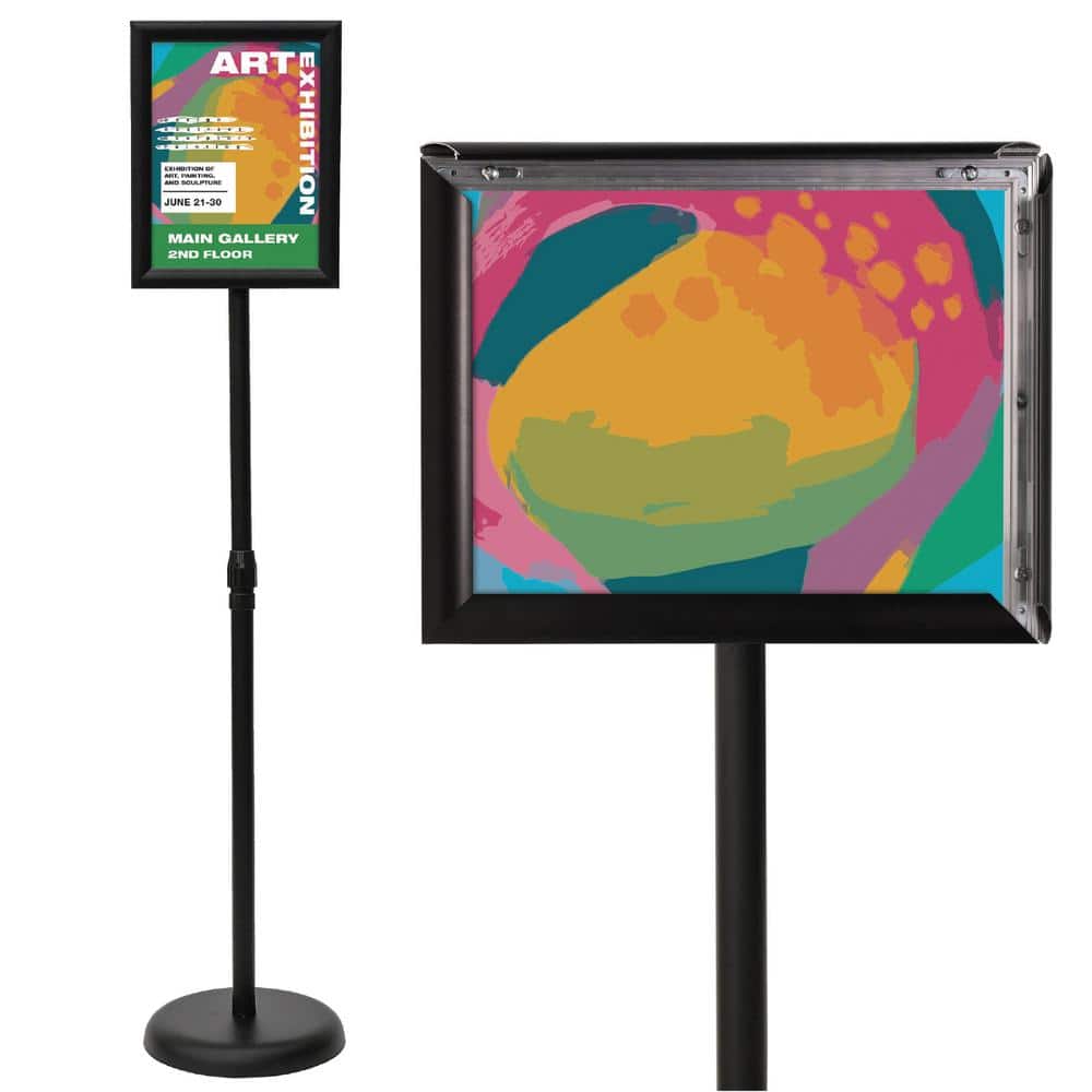 EXCELLO GLOBAL PRODUCTS Pedestal Sign Holder (1)