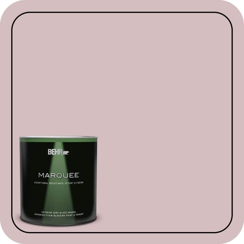 BEHR MARQUEE 1 qt. #PPU17-09 Embroidery Semi-Gloss Enamel Exterior Paint & Primer