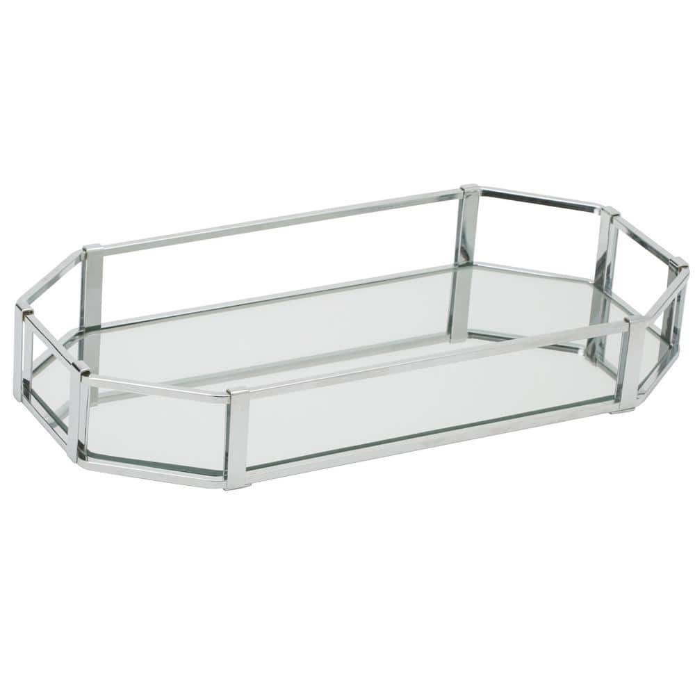 Home Details Rectangular Design Mirror Vanity Tray (2)