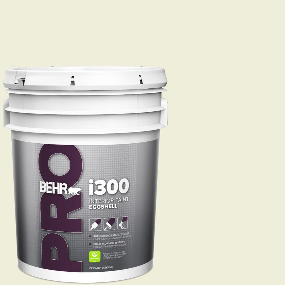 BEHR PRO 5 gal. #S340-1 Lychee Eggshell Interior Paint
