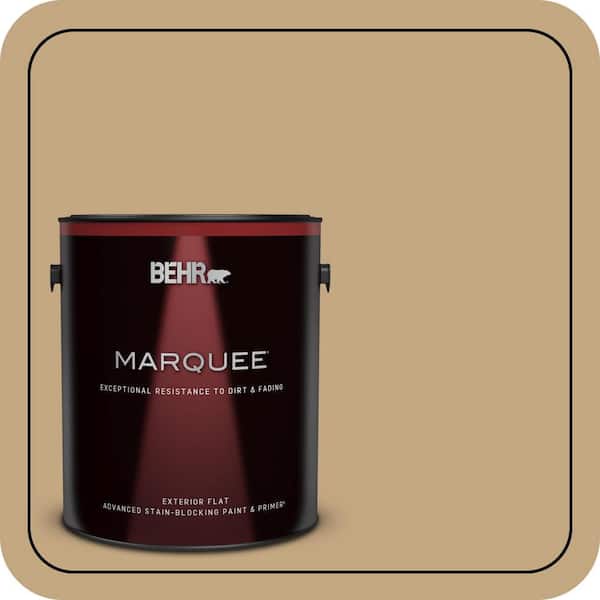BEHR MARQUEE 1 gal. #N290-5 Pocket Watch Flat Exterior Paint & Primer (2)