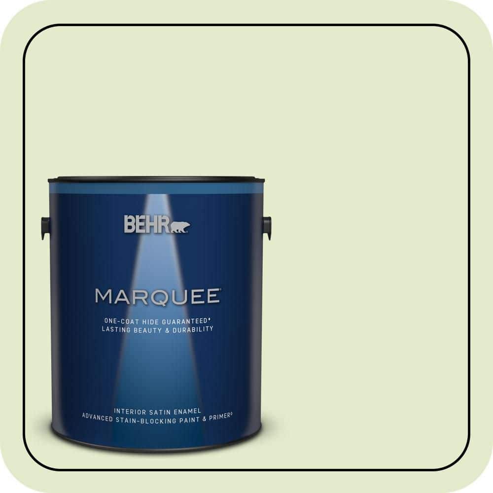 BEHR MARQUEE 1 gal. #P370-2 Praying Mantis Satin Enamel Interior Paint & Primer