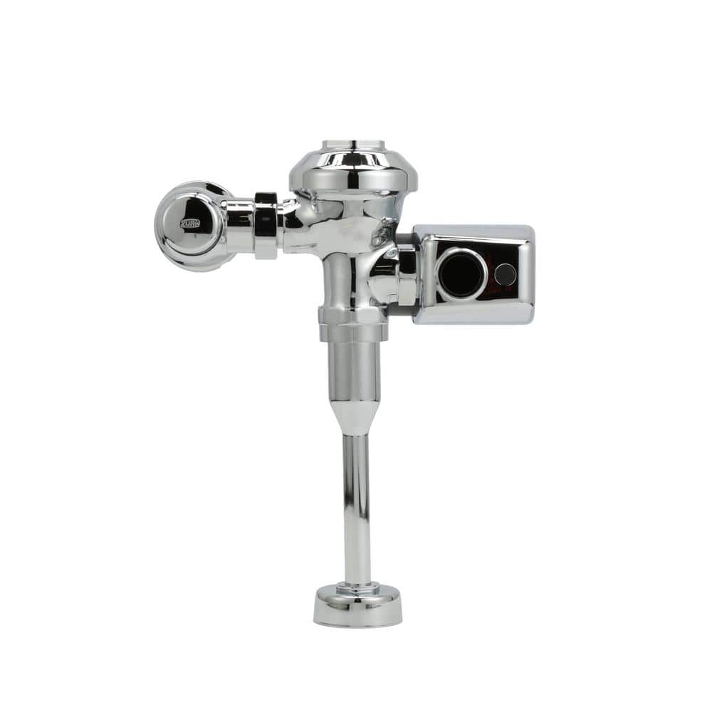Zurn AquaFlush ZER Exposed Sensor Diaphragm Flush Valve with 1.5 GPF and Metal Cover in Chrome (1)
