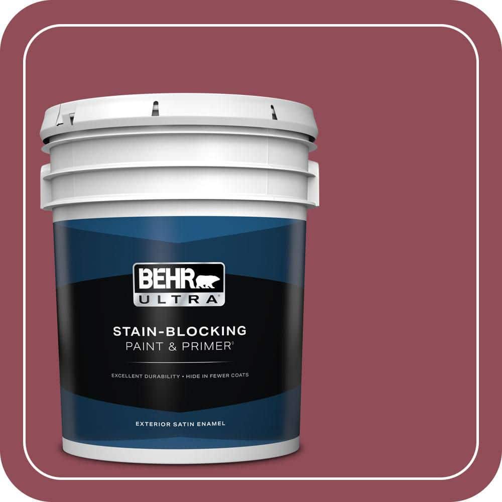 BEHR ULTRA 5 gal. #MQ1-05 Rialto Satin Enamel Exterior Paint & Primer