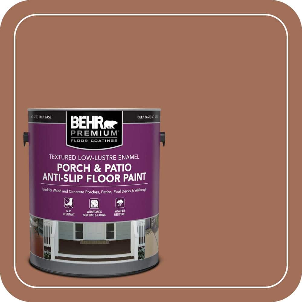 BEHR PREMIUM #230F-6 Textured Low-Lustre Enamel Interior/Exterior Porch and Patio Anti-Slip Floor Paint (1)