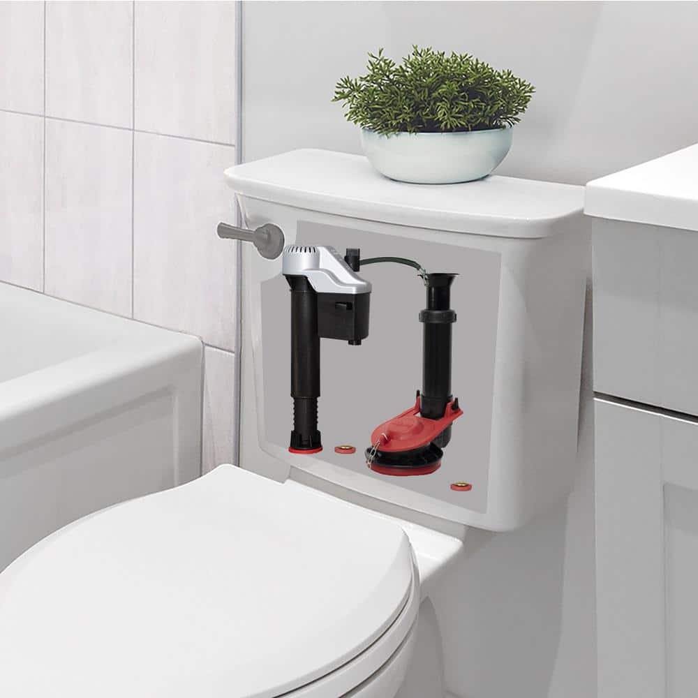 Korky QuietFILL Platinum Complete Universal Toilet Repair Kit (2)