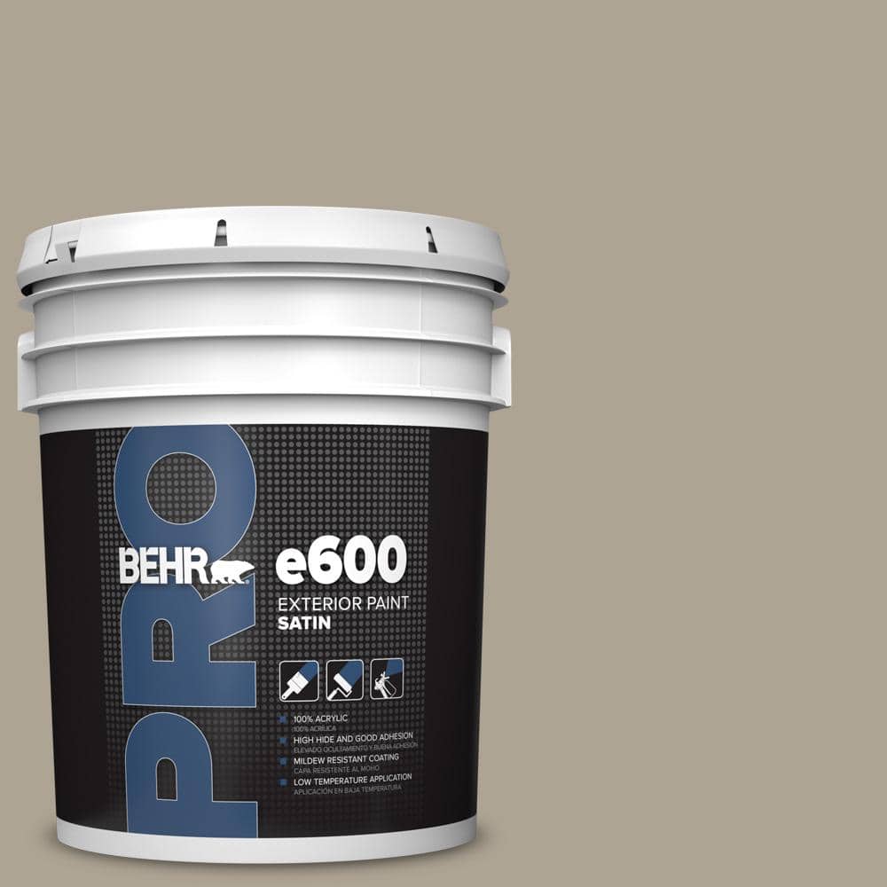 BEHR PRO 5 gal. #MQ2-52 Roadside Satin Exterior Paint (1)