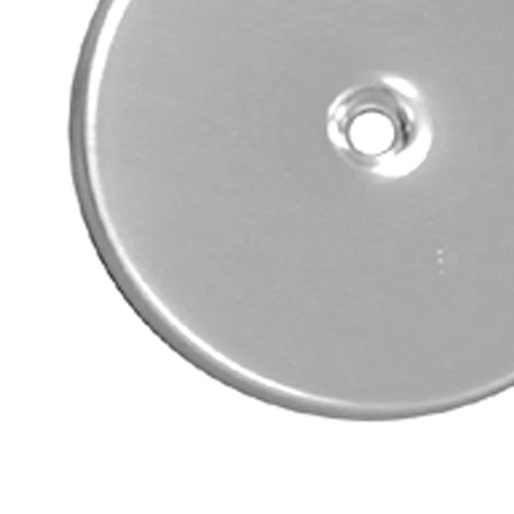 JONES STEPHENS 7 in. Stainless Steel Cleanout/Extension Cover Wall Mount without Bolt (3)