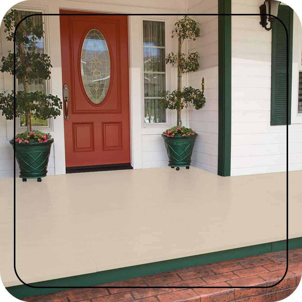 BEHR PREMIUM #ICC-40 Low-Lustre Enamel Interior/Exterior Porch and Patio Floor Paint (2)