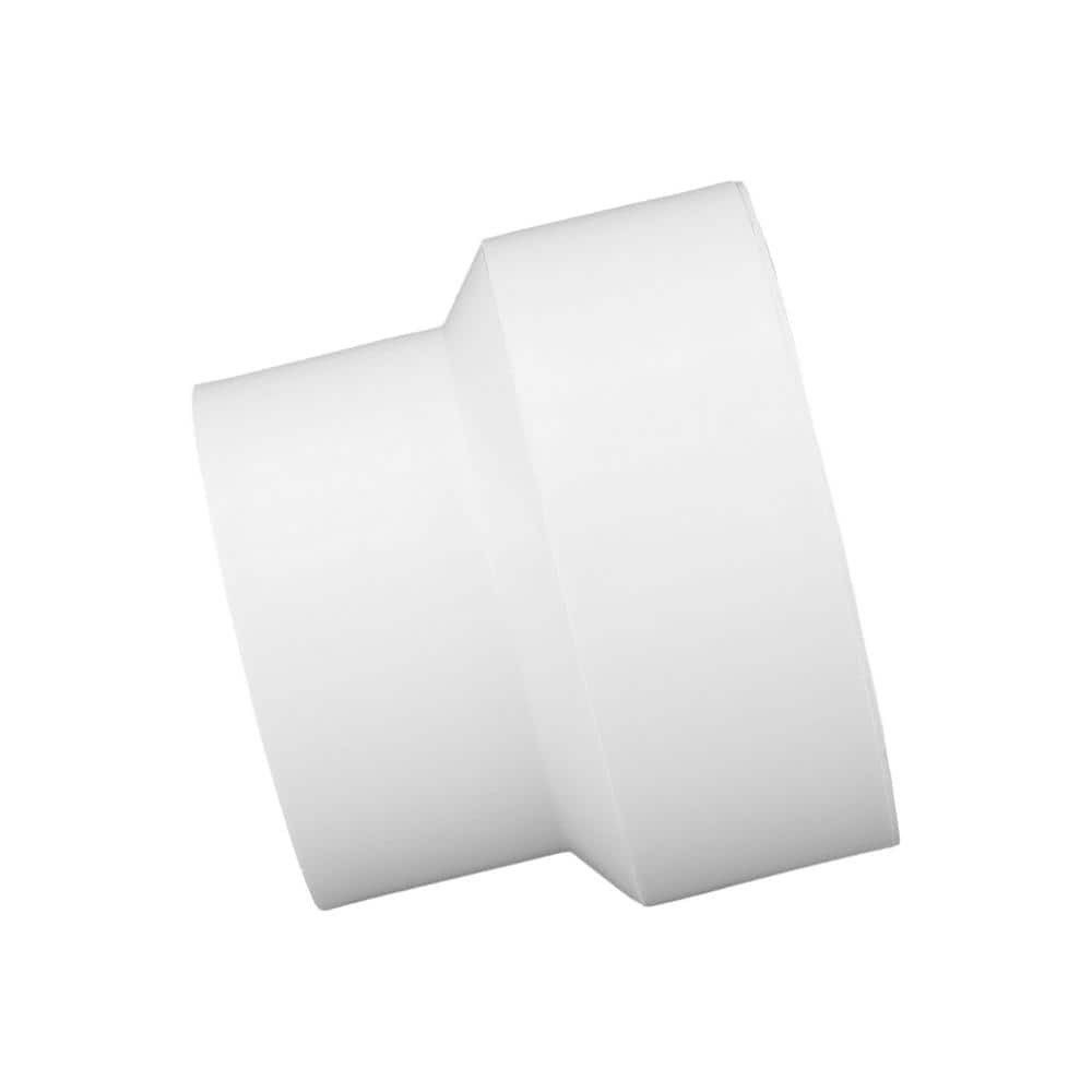 Charlotte Pipe 2 in. x 4 in. PVC DWV Hub x Hub Increaser/Reducer Coupling (4)