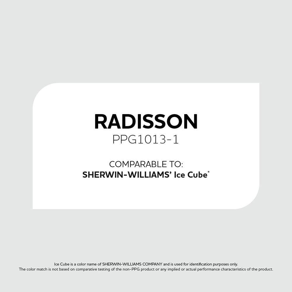 Glidden Premium PPG1013-1 Radisson Exterior Latex Paint (2)