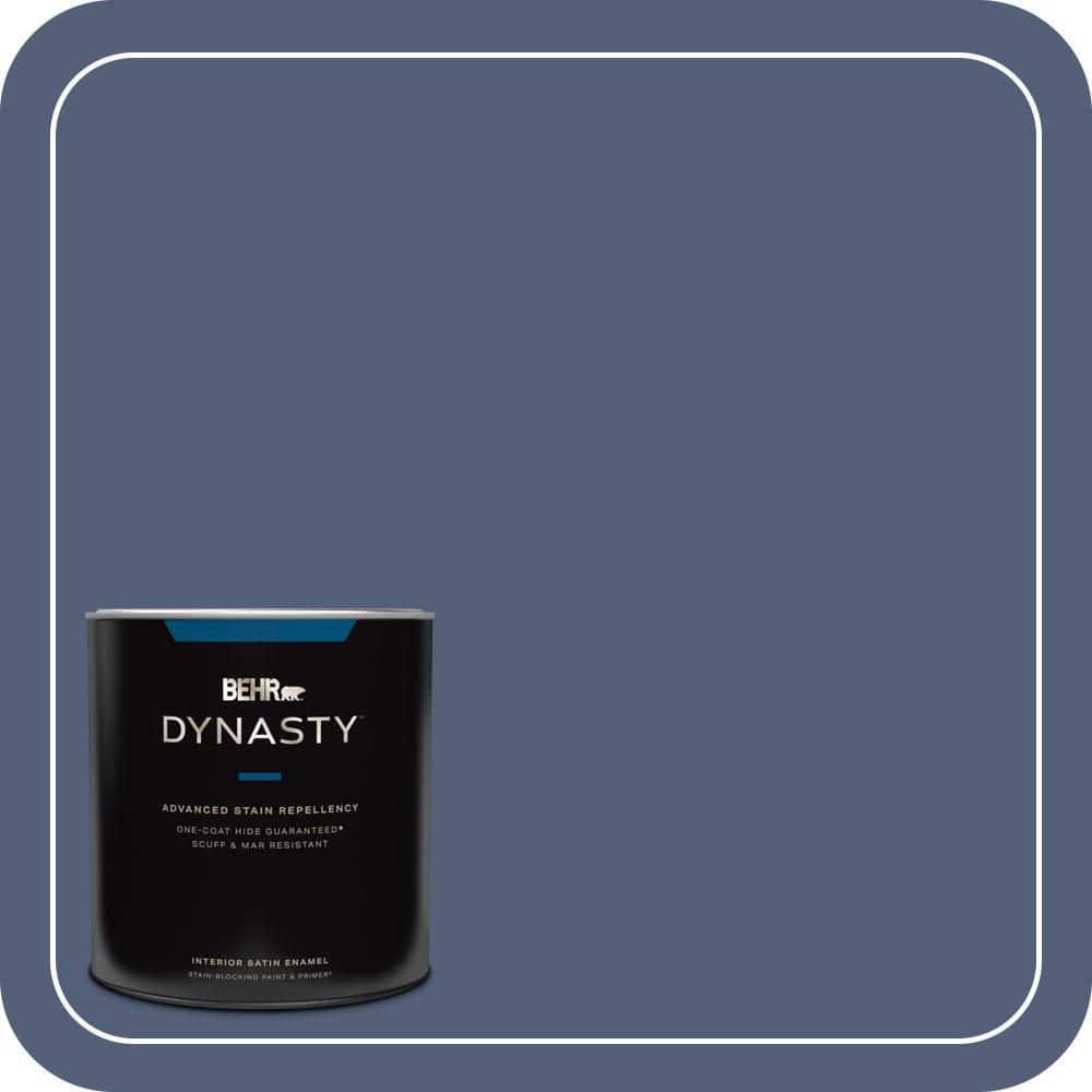 BEHR DYNASTY 1 qt. #S530-6 Extreme One-Coat Hide Satin Enamel Interior Stain-Blocking Paint & Primer